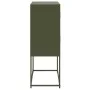 Olivgrüner Stahlschrank 68,5x38,5x107 cm von , Sideboards - Ref: Foro24-846486, Preis: 110,38 €, Rabatt: %
