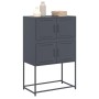Aparador de acero gris antracita 68,5x38,5x107 cm de , Aparadores - Ref: Foro24-846484, Precio: 82,47 €, Descuento: %