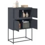 Anrichte aus anthrazitgrauem Stahl 68,5x38,5x107 cm von , Sideboards - Ref: Foro24-846484, Preis: 81,72 €, Rabatt: %