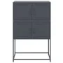 Anrichte aus anthrazitgrauem Stahl 68,5x38,5x107 cm von , Sideboards - Ref: Foro24-846484, Preis: 81,72 €, Rabatt: %