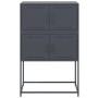 Aparador de acero gris antracita 68,5x38,5x107 cm de , Aparadores - Ref: Foro24-846484, Precio: 82,47 €, Descuento: %