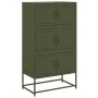 Olivgrüner Stahlschrank 68,5x38,5x123,5 cm von , Sideboards - Ref: Foro24-846492, Preis: 156,83 €, Rabatt: %