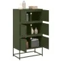 Olivgrüner Stahlschrank 68,5x38,5x123,5 cm von , Sideboards - Ref: Foro24-846492, Preis: 156,83 €, Rabatt: %