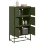 Olivgrüner Stahlschrank 68,5x38,5x123,5 cm von , Sideboards - Ref: Foro24-846492, Preis: 158,93 €, Rabatt: %