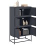 Anthracite gray steel sideboard 68.5x38.5x123.5 cm by , Sideboards - Ref: Foro24-846490, Price: 152,12 €, Discount: %
