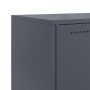 Anthracite gray steel sideboard 68.5x38.5x123.5 cm by , Sideboards - Ref: Foro24-846490, Price: 152,12 €, Discount: %