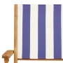 Gartensitzgruppe 5-teilig, Stoff Massivholz blau weiß von , Gartensets - Ref: Foro24-3281825, Preis: 306,18 €, Rabatt: %