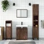 Badezimmermöbel-Set, 2-teilig, aus braunem Eichenfurnierholz. von , Badezimmermöbel - Ref: Foro24-835699, Preis: 68,43 €, Rab...