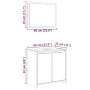 Badezimmermöbel-Set, 2-teilig, aus braunem Eichenfurnierholz. von , Badezimmermöbel - Ref: Foro24-835699, Preis: 68,43 €, Rab...