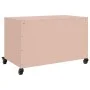 TV-Möbel aus kaltgewalztem Stahl in Rosa, 68x39x43,5 cm. von , TV-Möbel - Ref: Foro24-846639, Preis: 55,84 €, Rabatt: %