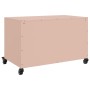 TV stand made of cold-rolled steel in pink, measuring 68x39x43.5 cm. by , TV Furniture - Ref: Foro24-846639, Price: 66,40 €, ...
