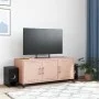 TV stand made of cold-rolled steel in pink, measuring 100.5x39x43.5 cm. by , TV Furniture - Ref: Foro24-846645, Price: 101,53...