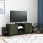 TV-Möbel aus kaltgewalztem Stahl in Olivgrün, 100,5x39x43,5 cm. von , TV-Möbel - Ref: Foro24-846666, Preis: 92,70 €, Rabatt: %