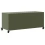 TV-Möbel aus kaltgewalztem Stahl in Olivgrün, 100,5x39x43,5 cm. von , TV-Möbel - Ref: Foro24-846666, Preis: 92,70 €, Rabatt: %