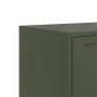TV-Möbel aus kaltgewalztem Stahl in Olivgrün, 100,5x39x43,5 cm. von , TV-Möbel - Ref: Foro24-846666, Preis: 92,70 €, Rabatt: %