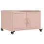 Cold-rolled steel pink coffee table 68x50x43.5 cm by , Coffee table - Ref: Foro24-846687, Price: 91,98 €, Discount: %