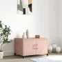 Mesa de centro acero laminado en frío rosa 68x50x43,5 cm de , Mesas de centro - Ref: Foro24-846687, Precio: 90,80 €, Descuent...
