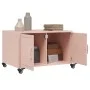 Cold-rolled steel pink coffee table 68x50x43.5 cm by , Coffee table - Ref: Foro24-846687, Price: 90,80 €, Discount: %