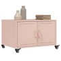 Cold-rolled steel pink coffee table 68x50x43.5 cm by , Coffee table - Ref: Foro24-846687, Price: 91,98 €, Discount: %
