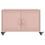 Cold-rolled steel pink coffee table 68x50x43.5 cm by , Coffee table - Ref: Foro24-846687, Price: 91,98 €, Discount: %