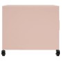 Cold-rolled steel pink coffee table 68x50x43.5 cm by , Coffee table - Ref: Foro24-846687, Price: 91,98 €, Discount: %
