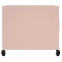 Cold-rolled steel pink coffee table 68x50x43.5 cm by , Coffee table - Ref: Foro24-846687, Price: 90,80 €, Discount: %
