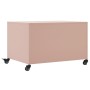 Kaltgewalzter Stahltisch in Rosa, 68x50x43,5 cm von , Couchtisch - Ref: Foro24-846687, Preis: 91,91 €, Rabatt: %