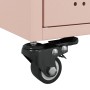 Cold-rolled steel pink coffee table 68x50x43.5 cm by , Coffee table - Ref: Foro24-846687, Price: 91,98 €, Discount: %