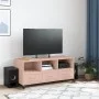 TV stand made of cold-rolled steel in pink, measuring 100.5x39x43.5 cm. by , TV Furniture - Ref: Foro24-846693, Price: 86,22 ...