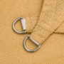 Rectangular HDPE sail shade in sand color, 160 g/m², 2x3.5 m. by , Umbrellas - Ref: Foro24-4002030, Price: 24,83 €, Discount: %
