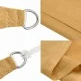 Rectangular HDPE sail shade in sand color, 160 g/m², 2x3.5 m. by , Umbrellas - Ref: Foro24-4002030, Price: 24,48 €, Discount: %