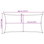 Rectangular HDPE sail shade in sand color, 160 g/m², 2x3.5 m. by , Umbrellas - Ref: Foro24-4002030, Price: 24,83 €, Discount: %