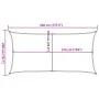 Rectangular HDPE sail shade in sand color, 160 g/m², 2x3.5 m. by , Umbrellas - Ref: Foro24-4002030, Price: 24,48 €, Discount: %