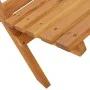 Folding garden chairs 8 pcs solid wood and anthracite fabric by , Garden chairs - Ref: Foro24-3214642, Price: 418,73 €, Disco...