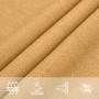 Square HDPE shade sail in sand color, 160 g/m², 6x6 m. by , Umbrellas - Ref: Foro24-4002026, Price: 75,90 €, Discount: %