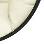 Silla colgante huevo con soporte ratán y acero beige de , Balancines de jardín - Ref: Foro24-4007404, Precio: 259,30 €, Descu...