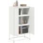 Steel sideboard in pink, 68.5x38.5x123.5 cm by , Sideboards - Ref: Foro24-846501, Price: 124,29 €, Discount: %
