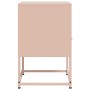 Nachttische, 2 Stück, rosa Stahl, 36x39x60,5 cm. von , Nachttische - Ref: Foro24-846557, Preis: 81,60 €, Rabatt: %