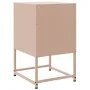 Mesitas de noche 2 unidades acero rosa 36x39x60,5 cm de , Mesitas de noche - Ref: Foro24-846557, Precio: 80,80 €, Descuento: %