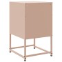 Nachttische, 2 Stück, rosa Stahl, 36x39x60,5 cm. von , Nachttische - Ref: Foro24-846557, Preis: 81,60 €, Rabatt: %