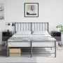 Nachttische 2 Stück, Schwarz, aus Stahl, 36x39x60,5 cm. von , Nachttische - Ref: Foro24-846555, Preis: 77,22 €, Rabatt: %