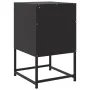 Mesitas de noche 2 uds acero negra 36x39x60,5 cm de , Mesitas de noche - Ref: Foro24-846555, Precio: 76,48 €, Descuento: %