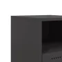 Mesitas de noche 2 uds acero negra 36x39x60,5 cm de , Mesitas de noche - Ref: Foro24-846555, Precio: 76,48 €, Descuento: %