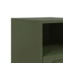 Mesita de noche acero verde oliva 36x39x60,5 cm de , Mesitas de noche - Ref: Foro24-846562, Precio: 65,40 €, Descuento: %