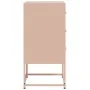 Nachttische, 2 Stück, rosa Stahl, 36x39x78 cm. von , Nachttische - Ref: Foro24-846581, Preis: 119,04 €, Rabatt: %