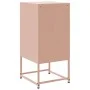 Nachttische, 2 Stück, rosa Stahl, 36x39x78 cm. von , Nachttische - Ref: Foro24-846581, Preis: 119,04 €, Rabatt: %