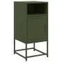 Nachttisch aus olivgrünem Stahl, 36x39x78 cm. von , Nachttische - Ref: Foro24-846574, Preis: 70,43 €, Rabatt: %