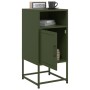 Nachttisch aus olivgrünem Stahl, 36x39x78 cm. von , Nachttische - Ref: Foro24-846574, Preis: 71,45 €, Rabatt: %