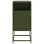Nachttisch aus olivgrünem Stahl, 36x39x78 cm. von , Nachttische - Ref: Foro24-846574, Preis: 70,43 €, Rabatt: %