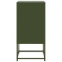 Nachttisch aus olivgrünem Stahl, 36x39x78 cm. von , Nachttische - Ref: Foro24-846574, Preis: 71,45 €, Rabatt: %